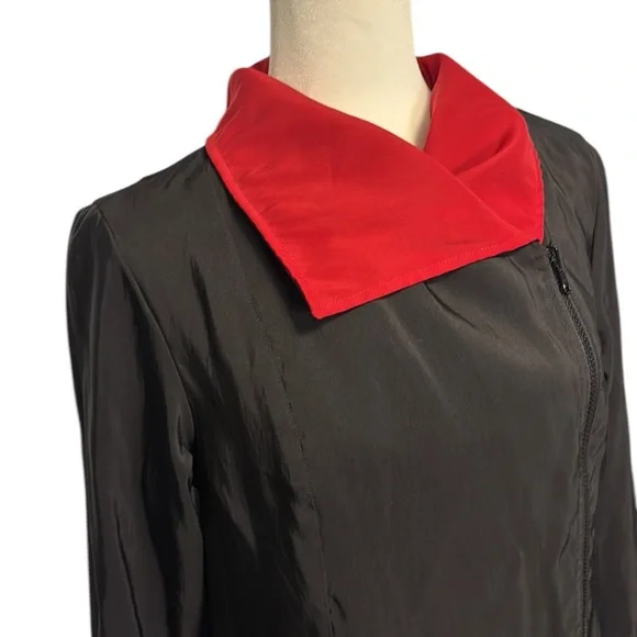 Black & Red Reversible Coat - Picture 2 of 4
